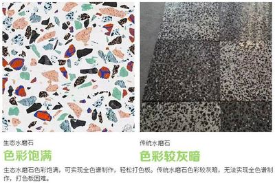水磨石 冰冷材質(zhì)中的溫暖色彩，賦予空間生命力的裝飾材料